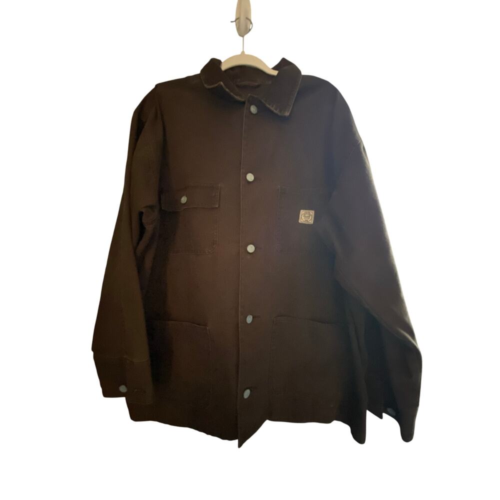 Vintage Arizona Barn Chore Jacket 90's Brown Mens Size Large